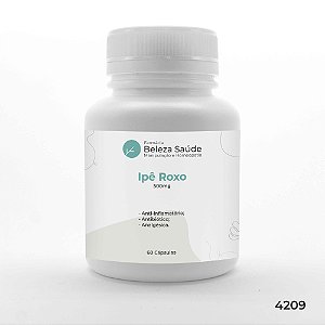 Ipê Roxo 500mg : 60 Cápsulas