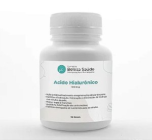 Acido Hialurônico 100mg Anti Rugas - 90 doses