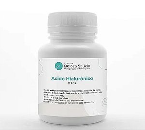 Acido Hialurônico 200mg Prevenir e Tratar Rugas - 30 doses