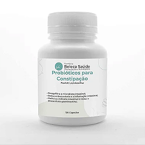 Probiótico Para Constipação : Pool De Lactobacillus 120 Caps