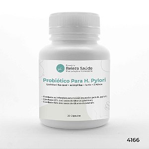 Probiótico Para H. Pylori : ( Helicobacter Pylori ) 30 Caps