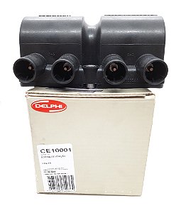 BOBINA DE IGNIÇÃO CELTA CORSA PALIO PUNTO CE10001 U2031 DELPHI