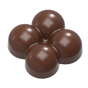 CW12155 - Fôrma de policarbonato para chocolate modelo 4 bolas - Minji Lee