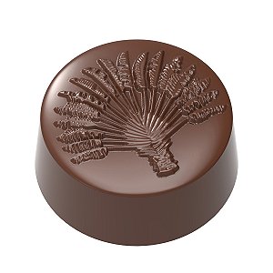 CW12180 - Fôrma de policarbonato para chocolate modelo Árvore do Viajante