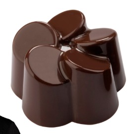 MA1050 - Fôrma de policarbonato para chocolate modelo Flora (Javier Guillén)