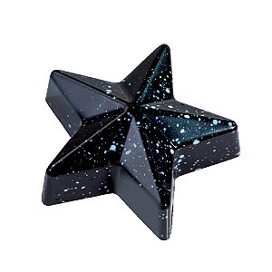 MA1984 - Fôrma de Policarbonato para Chocolate modelo estrela - 4 x 4,2 x 1,6cm | 15 cavidades | 10g