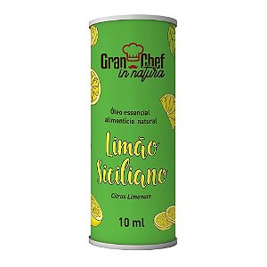 Óleo Essencial Natural Gran Chef 10ml - Limão Siciliano