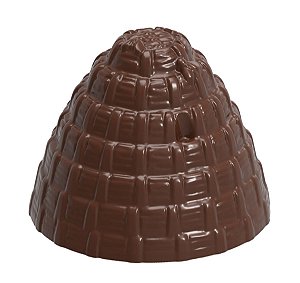 CW1927 - Fôrma de policarbonato para chocolate modelo colméia