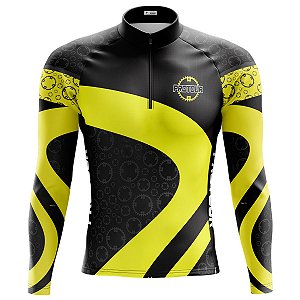 Camisa Ciclismo Mountain Bike Manga Longa Pro Tour Race Proteção UV+50