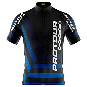 Camisa Ciclismo Mountain Bike Pro Tour Brasão