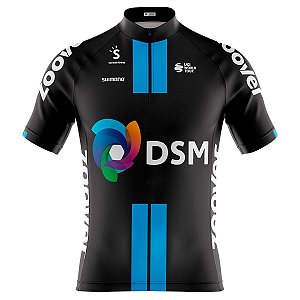 Camisa Ciclismo Masculina Mountain Bike DSM Dry Fit Proteção UV+50