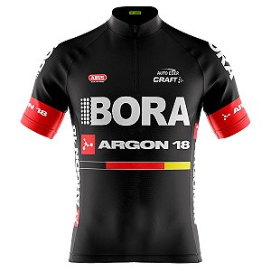 Camisa Ciclismo Masculina Mountain Bike Bora Argon 18 Dry Fit Proteção UV+50