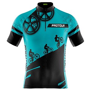 Camisa Ciclismo Masculina Mountain Bike Pro Tour Respeite O Ciclista