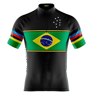 Camisa Ciclismo Masculina Mountain Bike Pro Tour Brasil