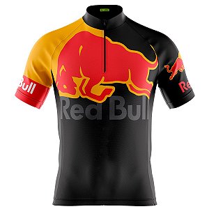Camisa Ciclismo Masculina Mountain Bike Red Bull