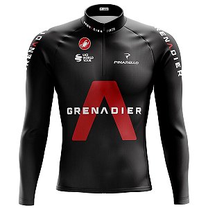 Camisa Ciclismo Masculina Mountain Bike Grenadier Pinarello Manga Longa