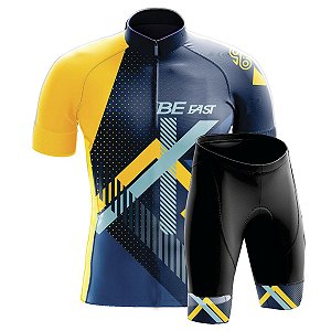 Conjunto Masculino Ciclismo Bermuda e Camisa Xis