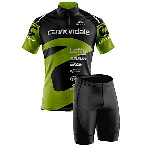 Conjunto Bermuda e Camisa Masculino Mountain bike Avancini Forro em Espuma