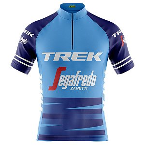 Camisa Ciclismo Moutain Bike Trek Segafredo Dry Fit Proteção UV+50