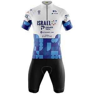 Conjunto Ciclismo Mountain Bike Bermuda e Camisa Israel Team