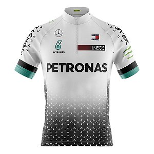 Camisa Ciclismo Manga Curta Masculina Petronas SB