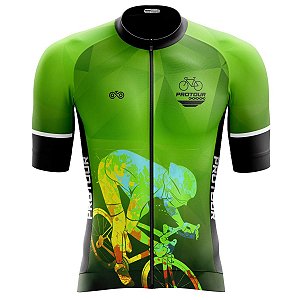 Camisa Ciclismo Masculina Premium Pro Tour Bike Com Bolsos Uv 50+
