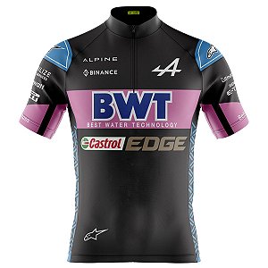 Camisa Ciclismo Masculina Manga Curta BWT F1 2023
