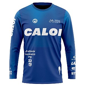 Camisa Casual Treino, Academia Masculina Manga Longa C Team UV+50