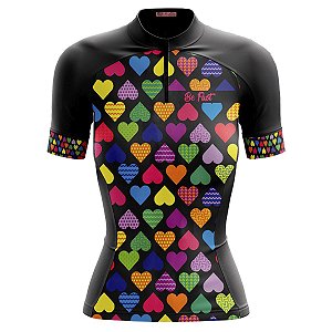 Camisa Ciclismo Feminina Smart Confetes  Uv50+