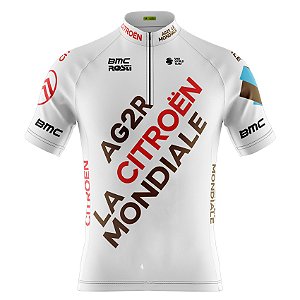 Camisa Ciclismo Masculina Manga Curta Pro Tour AG2R Citroen