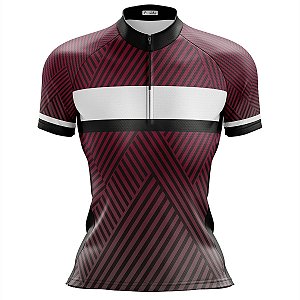 Camisa Feminina Purple Manga Curta MTB Proteção UV+50