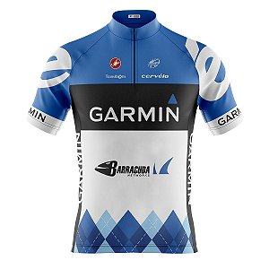 Camisa Ciclismo Mtb Garmin Cervello Dry Fit Proteção UV+50