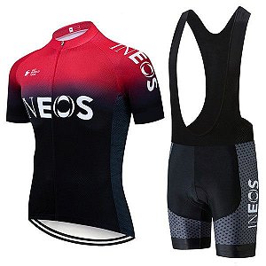 Conjunto Ciclismo Bretelle e Camisa Team Ineos 2019