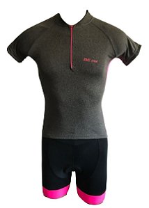 Conjunto Ciclismo Feminino Bermuda e camisa Clean