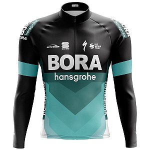 Camisa Ciclismo Mountain Bike Bora Manga Longa Dry Fit Proteção UV+50