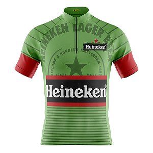 Camisa Ciclismo Mountain Bike Heineken 