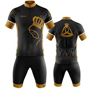 Conjunto Masculino Ciclismo Mountain Bike Bermuda e Camisa Nossa Senhora Aparecida