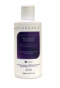 BIOZENTHI - Epiorganic Condicionador Açai Açafrão e Óleo Essencial de Lavanda 200ml - Vegano Sem Glúten