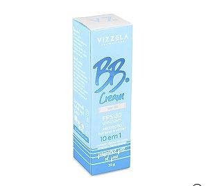 VIZZELA - BB Cream 10 em 1 - Cor 02 - Uva/uvb-fps30 - Vegano Sem Parabenos