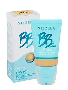 VIZZELA - BB Cream 10 em 1 - Cor 02 - Uva/uvb-fps30 - Vegano Sem Parabenos