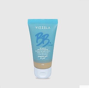 VIZZELA - BB Cream 10 em 1 - Cor 04 - FPS30 - Vegana - Natural