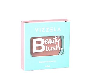 VIZZELA - Blush Beauty Baby Cor 03 Compacto - Vegano Natural Sem Parabenos