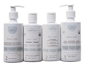 BIOZENTHI - Biopsor Psoríase Kit Shampoo Condicionador Hidratante Corporal Sabonete Líquido - Vegano Sem Glúten