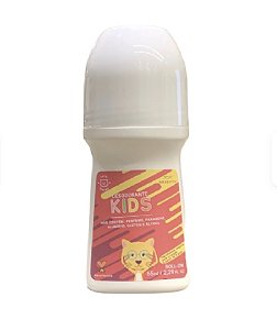 BIOZENTHI - Gato Divino Kids Infantil Desodorante Roll-on Sem Perfume - Natural Vegano Sem Glúten