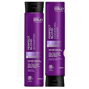 ILIKE PROFESSIONAL - PERFECT BLOND Kit Shampoo e Condicionador - Vegano