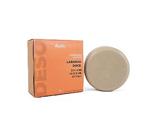 APELE - Desodorante em Barra Sólido de Laranja Doce 80g - Natural Vegano Sem Glúten