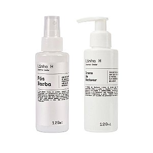 APELE - Linha H Kit Creme de Barbear e Pós Barba - Sem Álcool Natural Vegano Sem Glúten