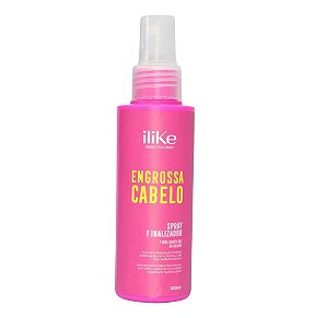 ILIKE PROFESSIONAL - ENGROSSA CABELO Spray Finalizador Fortalece e encorpa os fios 100ml - Vegano