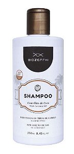 BIOZENTHI - Shampoo com Óleo de Coco 250ml - Natural - Vegano - Sem Glúten