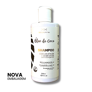 BIOZENTHI - Óleo de Coco Shampoo - Natural Vegano Sem Glúten